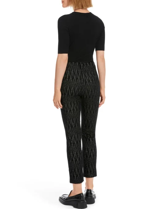 Damen Marc Cain Modell SYDNEY - Hose mit Zackenmuster