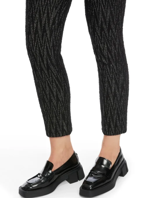 Damen Marc Cain Modell SYDNEY - Hose mit Zackenmuster