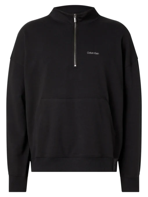 Herren Calvin Klein Modern Cotton QUARTER ZIP