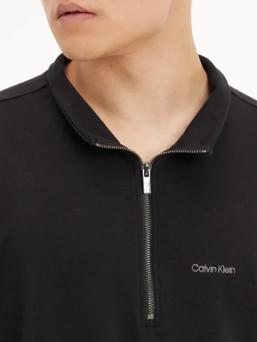 Herren Calvin Klein Modern Cotton QUARTER ZIP