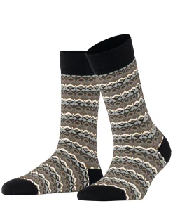 Damen Burlington Modern Fair Isle Damen Socken