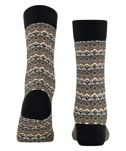 Damen Burlington Modern Fair Isle Damen Socken