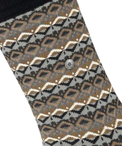 Damen Burlington Modern Fair Isle Damen Socken