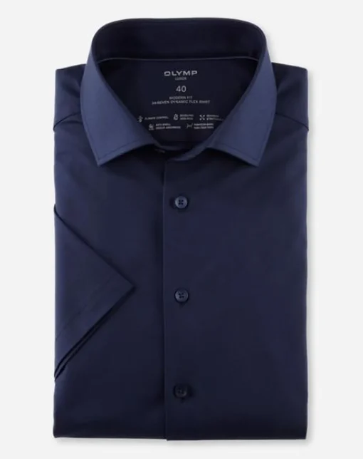 Herren Olymp MODERN FIT 1/2 24/SEVEN FLEX SHIRT