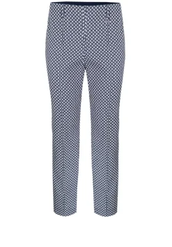 Damen Bianca Moderne Stretch-Hose mit dehnbaren Gummibund