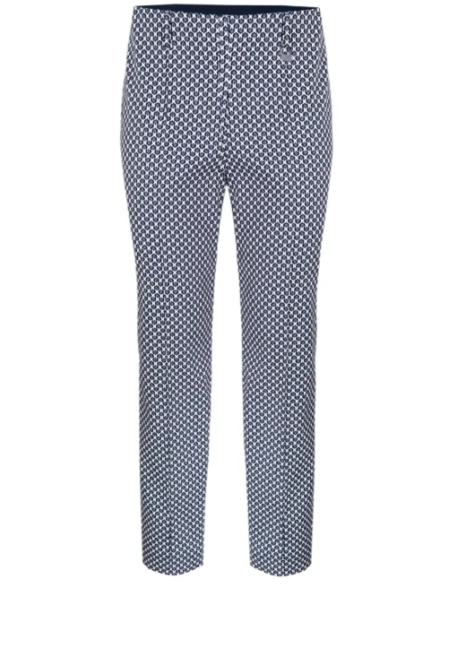 Damen Bianca Moderne Stretch-Hose mit dehnbaren Gummibund