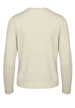 Damen Bianca Moderne Strickjacke mit Rundhalsausschnitt