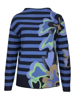 Damen Bianca Moderner Strickpullover in Jacquard-Optik