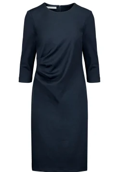 Damen Bianca Modernes Jerseykleid mit Rundhalsausschnitt