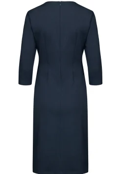 Damen Bianca Modernes Jerseykleid mit Rundhalsausschnitt