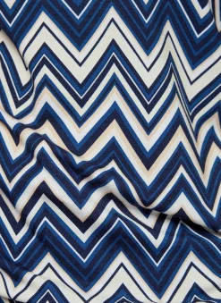 Damen Rabe Modernes Shirt mit Zickzack-Muster