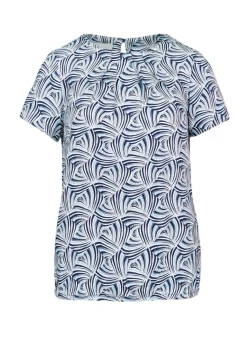 Damen Bianca Modische Druckbluse