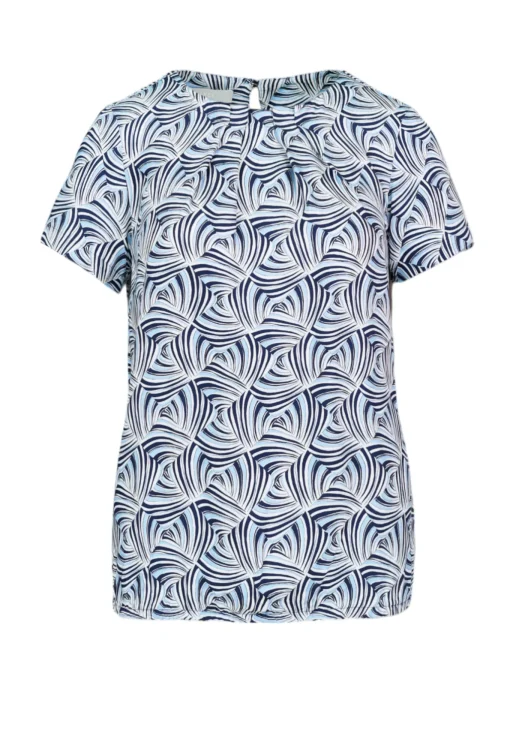 Damen Bianca Modische Druckbluse