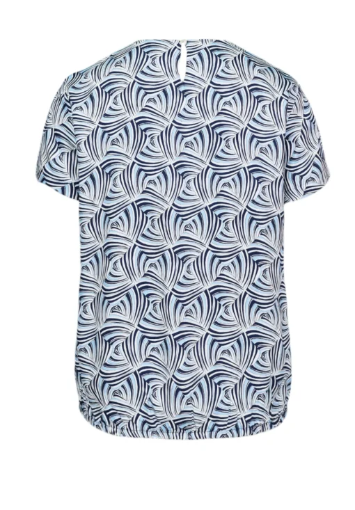 Damen Bianca Modische Druckbluse