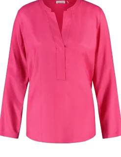 Damen Gerry Weber Collection Nachhaltige Bluse mit Tunika-Ausschnitt