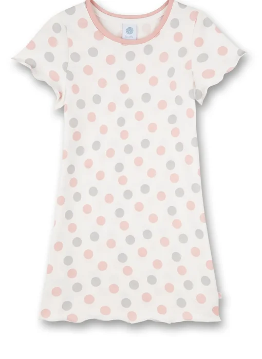 Kinder Sanetta Nachthemd Dots-Allover