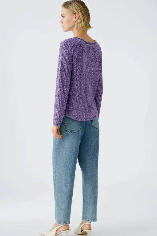 Damen Oui NAOLIN Pullover Baumwollmischung