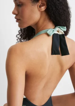 Damen Marc O´Polo NECKHOLDER-BADEANZUG MIT RUNDEM AUSSCHNITT