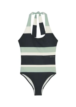 Damen Marc O´Polo NECKHOLDER-BADEANZUG MIT RUNDEM AUSSCHNITT