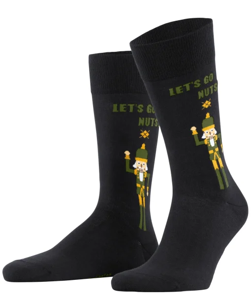 Herren Burlington Nutty Nutcracker Herren Socken