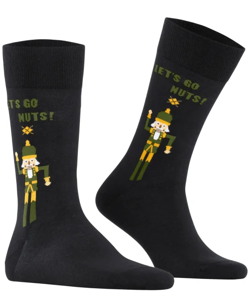 Herren Burlington Nutty Nutcracker Herren Socken
