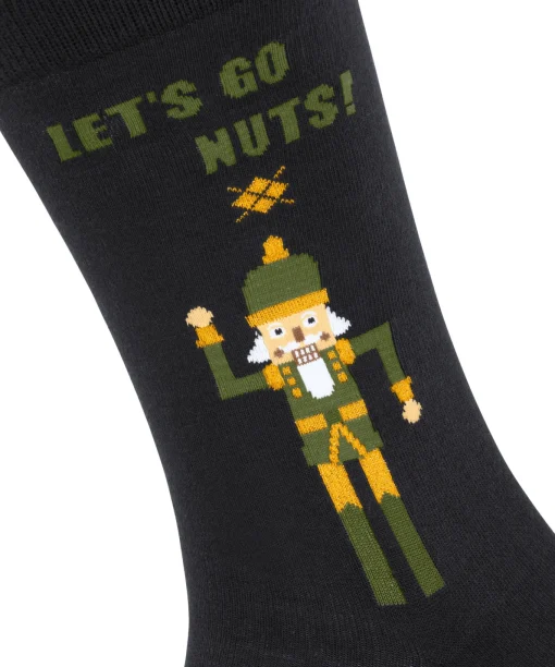 Herren Burlington Nutty Nutcracker Herren Socken