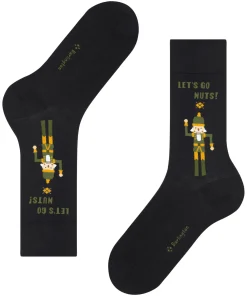 Herren Burlington Nutty Nutcracker Herren Socken