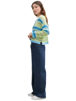 Damen Tom Tailor Denim Offen gestrickter Cardigan