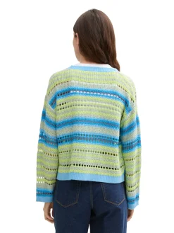 Damen Tom Tailor Denim Offen gestrickter Cardigan