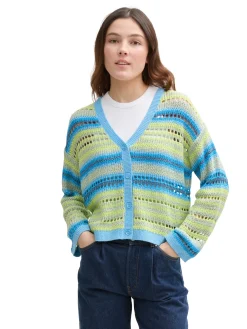 Damen Tom Tailor Denim Offen gestrickter Cardigan