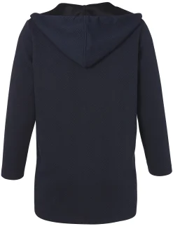 Damen Via Appia Due Offene Longjacke mit Kapuze