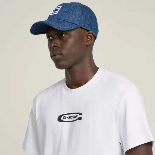 Herren G-Star Old Skool Logo T-Shirt