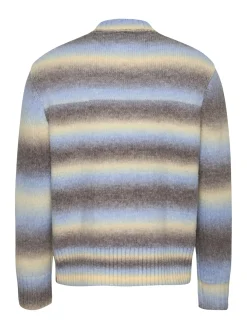 Herren Tommy Jeans Ombré-Pullover mit Wolle
