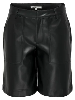 Damen Only ONLMIRI Fake Leder Shorts
