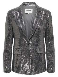 Damen Only ONLPINKO Pailletten Blazer