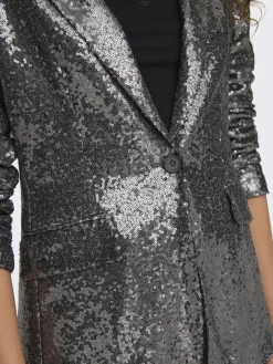 Damen Only ONLPINKO Pailletten Blazer