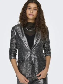 Damen Only ONLPINKO Pailletten Blazer