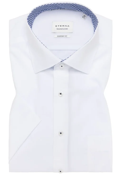 Herren Eterna Original Shirt Popeline Kurzarm