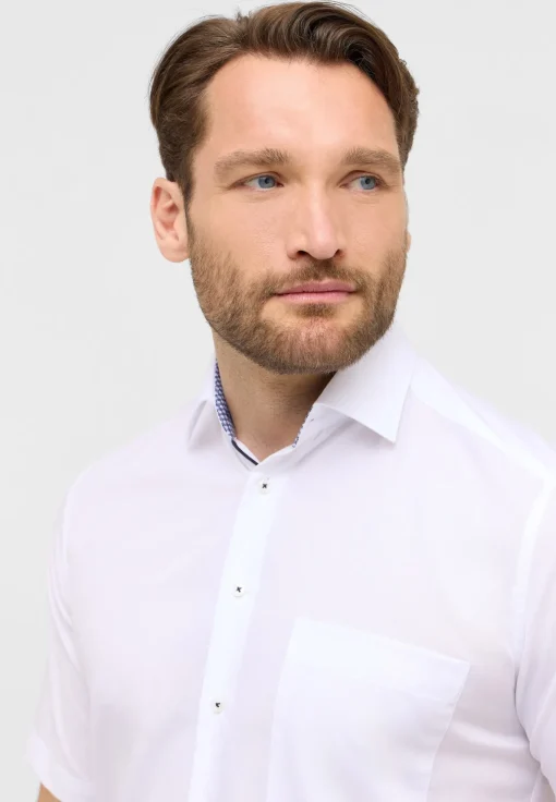 Herren Eterna Original Shirt Popeline Kurzarm