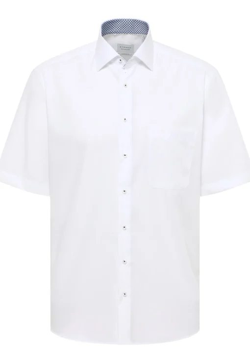 Herren Eterna Original Shirt Popeline Kurzarm