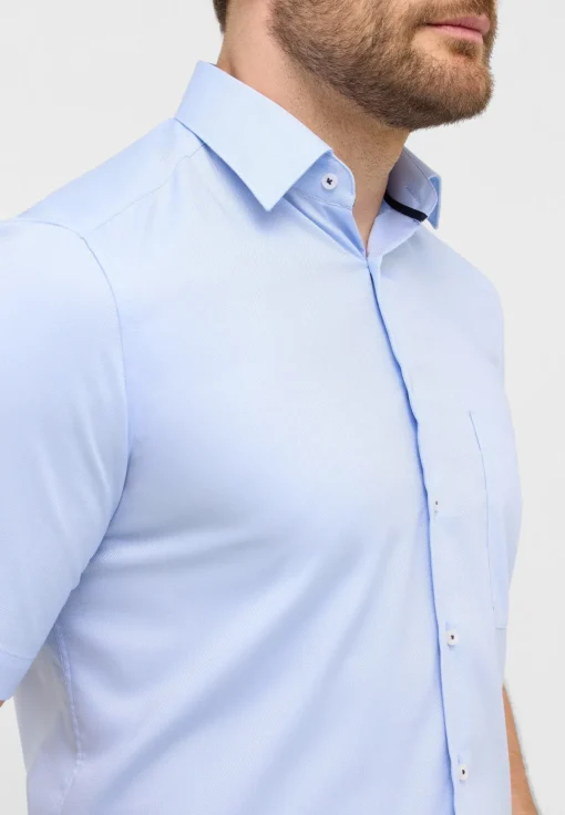 Herren Eterna Original Shirt Popeline Kurzarm