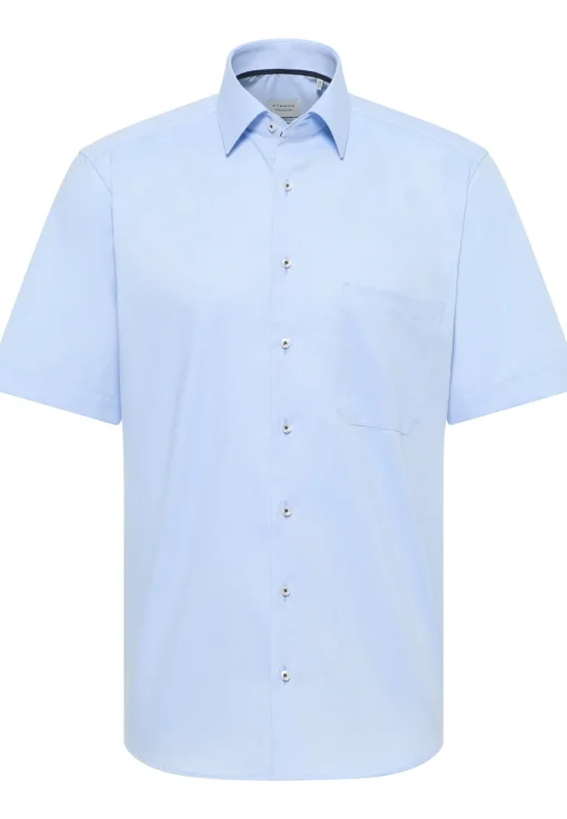Herren Eterna Original Shirt Popeline Kurzarm