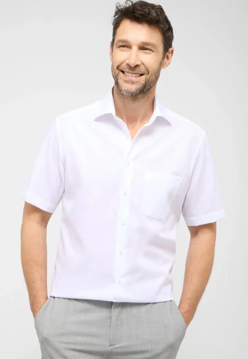 Herren Eterna Original Shirt Popeline Kurzarm