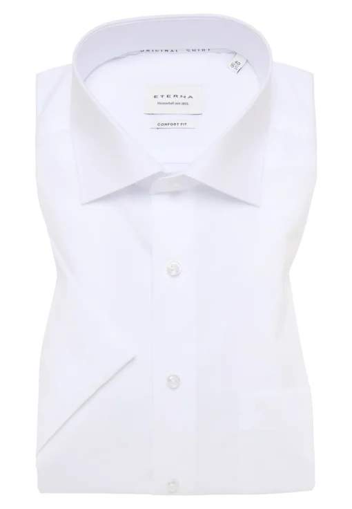 Herren Eterna Original Shirt Popeline Kurzarm