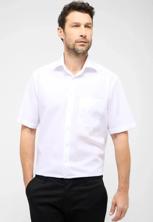 Herren Eterna Original Shirt Popeline Kurzarm