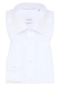 Herren Eterna Original Shirt Popeline Langarm