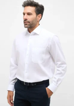 Herren Eterna Original Shirt Popeline Langarm