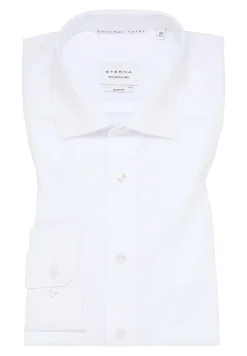 Herren Eterna Original Shirt Popeline Langarm