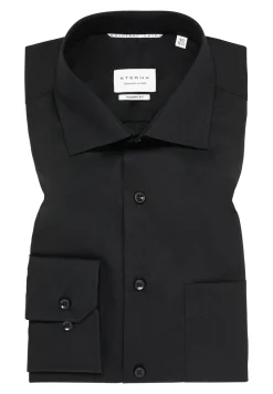 Herren Eterna Original Shirt Popeline Langarm