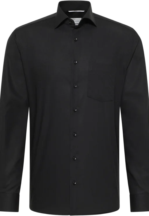 Herren Eterna Original Shirt Popeline Langarm